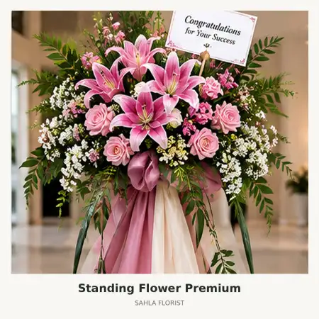 Standing Flowers Ritz Carlton Mega Kuningan